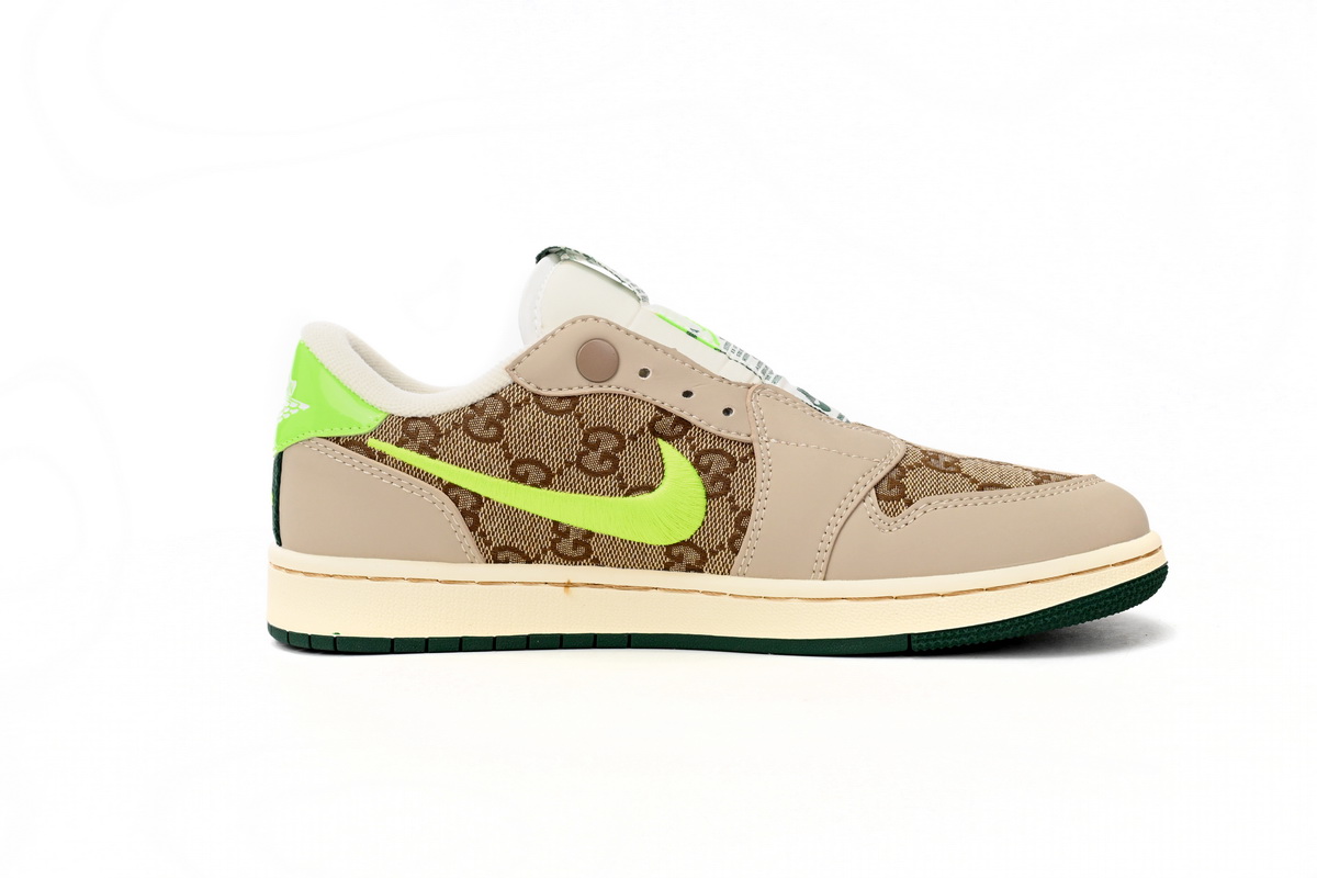 LJR Jordan 1 Low Fluorescent Green