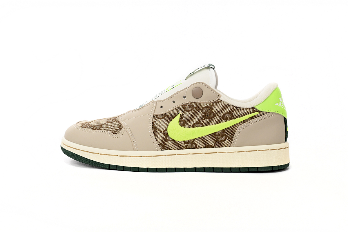 LJR Jordan 1 Low Fluorescent Green