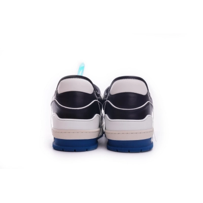 LJR Louis Vuitton Trainer Black Blue 02