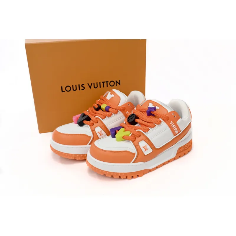 LJR Louis Vuitton Trainer Maxi Orange,1AB8SZ
