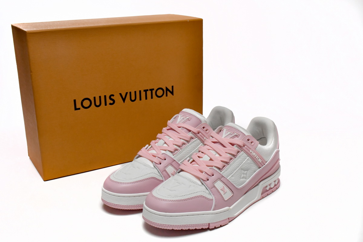 LJR Louis Vuitton Trainer Rose Pink,VL0231