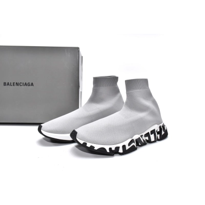 OG Balenciaga Graffiti Speed Gray,605972W05GE1391 02