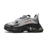 LJR Balenciaga Triple S Black Silver,541624 W09E1 7320