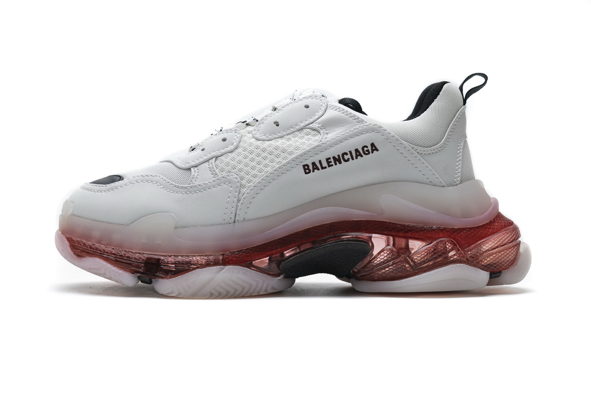 LJR Balenciaga Triple S Milk White Black,0625 W09O1