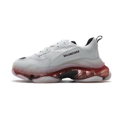 LJR Balenciaga Triple S Milk White Black,0625 W09O1 01