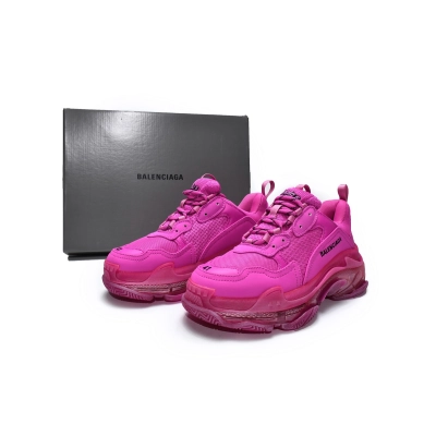 LJR Balenciaga Triple S Plum Red,541624 W2FG1 505 02