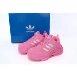 LJR Balenciaga x adidas Triple S Neon Pink (Women's),712764W2ZB65590