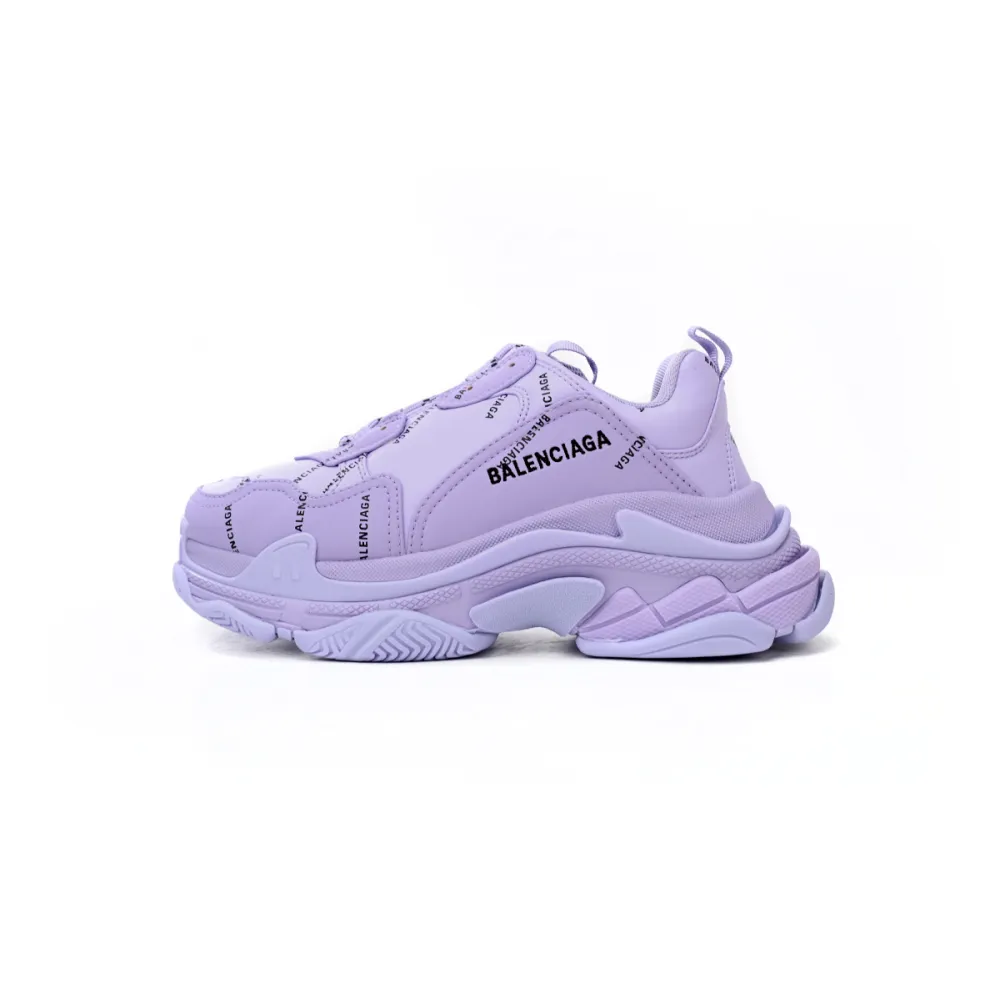 LJR Balenciaga Purple Co Branding,524039 W8BR1 2055