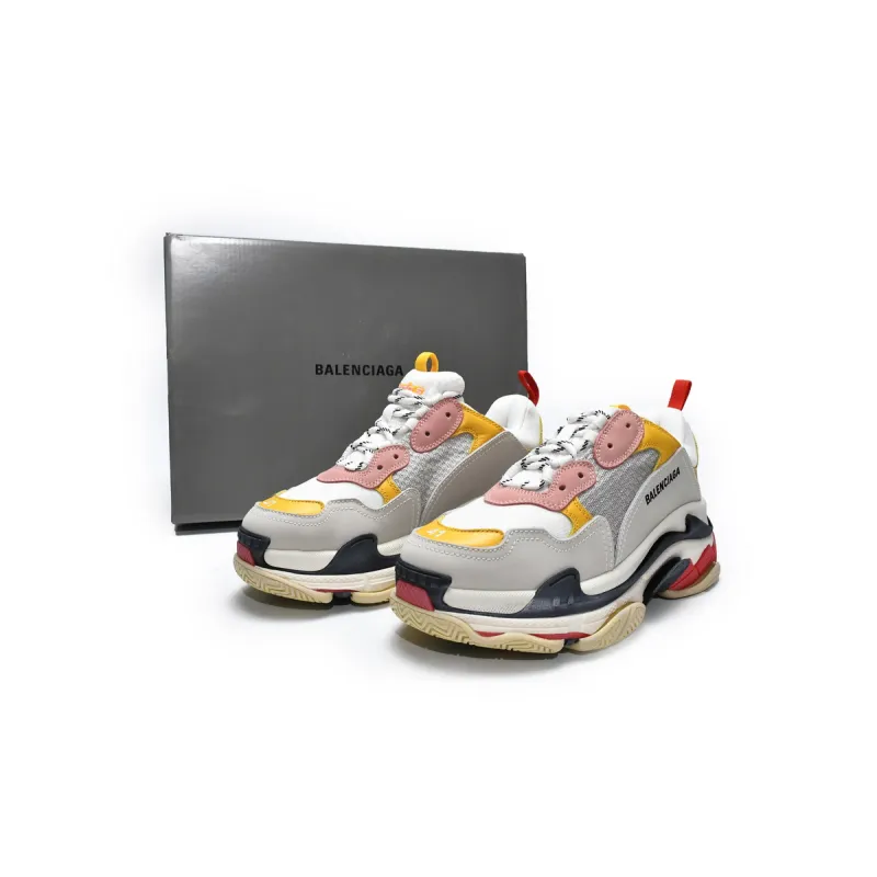 LJR Balenciaga Triple S White Light Pink, 524038 W09O5 9035