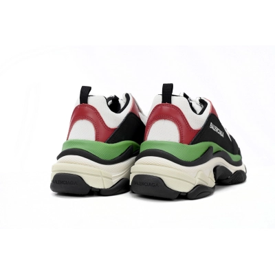 LJR Balenciaga Triple White, red, and Green,524039 W090H 7078 02