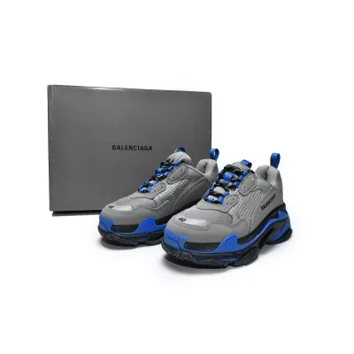 LJR Balenciaga x adidas Triple S Grey Sapphire,536737 W09ON1 9018 02