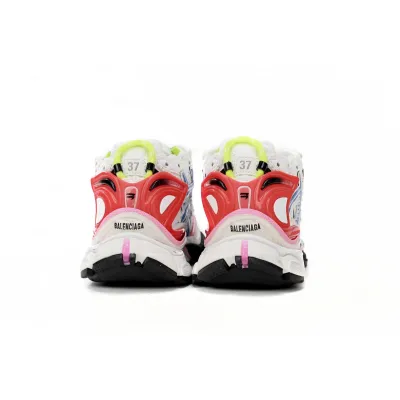 LJR Balenciaga Runner White Blue Red,677402 W3RB6 9645 02