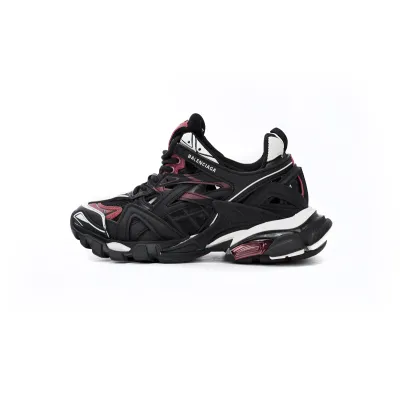 LJR Balenciaga Track 2 Sneaker Military Black White Red,568614 W2GN3 6000 01