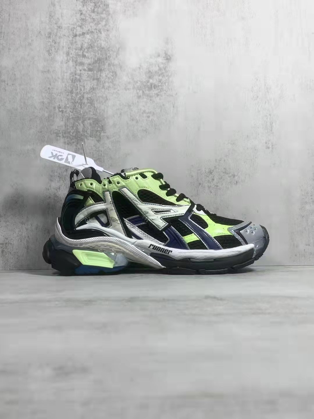 LJR Balenciaga Runner Black Green