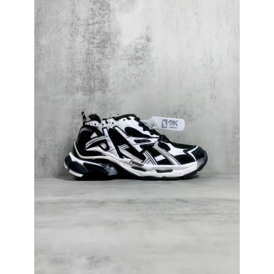 LJR Balenciaga Runner Black White 01