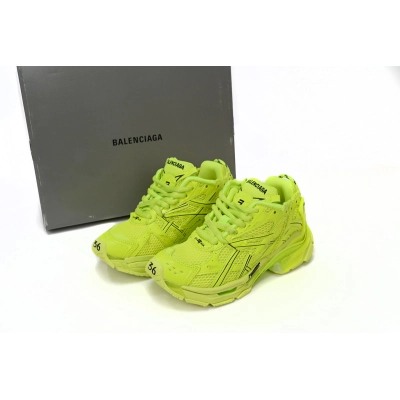 LJR Balenciaga Runner Fluorescent Green,677402 W3RB4 7510 02