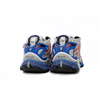 LJR Balenciaga Runner White Blue Orange,677402 W3RB6 1264  02