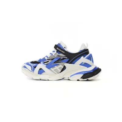 LJR Balenciaga Track 2 Sneaker Blue White,568614 W3AE2 4191 01