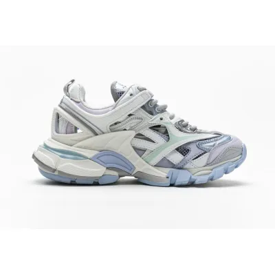 LJR Balenciaga Track 2 Sneaker White Light Blue,568615 W2GN3 9045 02