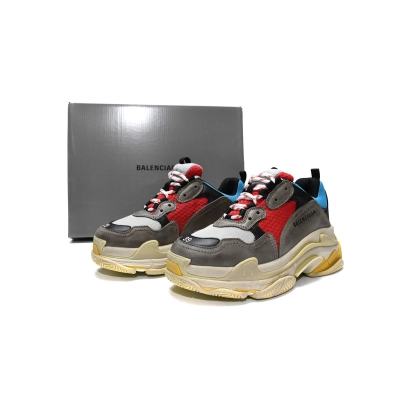 LJR Balenciaga Triple S Blue Red,533883 W09O2 4365 02
