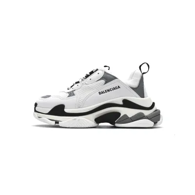 LJR Balenciaga Triple S White Grey,536737 W09O1 9089 01