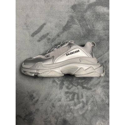 LJR Balenciaga Triple S Light Gray Silver, 536737 W2FS2 8100 01