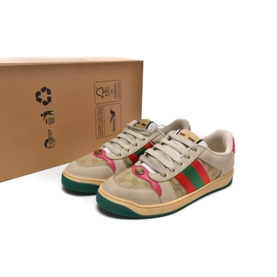 LJR Gucci Screener Apricot Cloth Pink Tail,546551 9Y920 9665 02