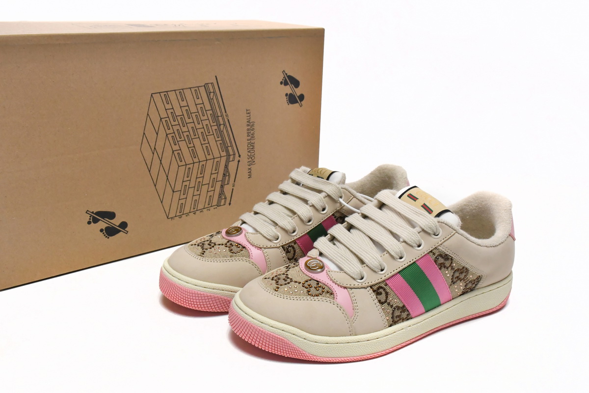 LJR Gucci Screener Pink Bricks,677423 9SFR0 2587