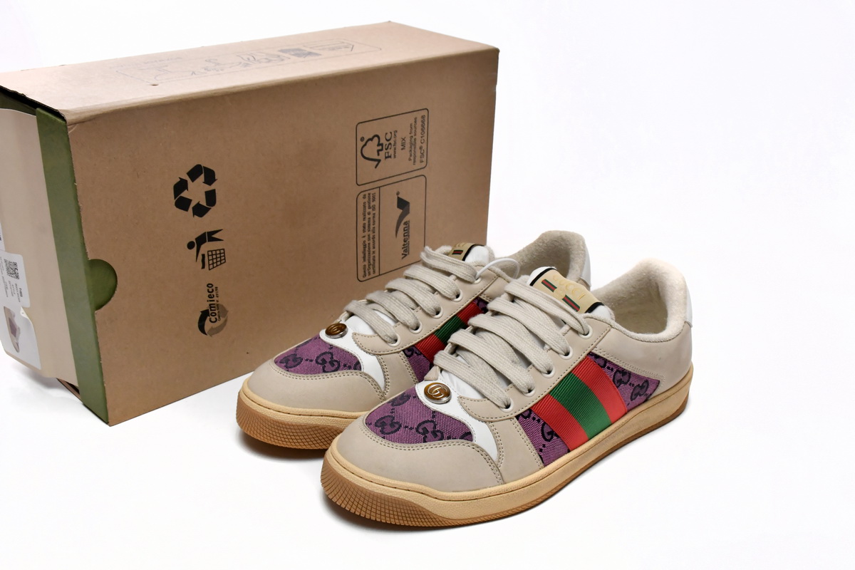 LJR Gucci Screener Pink Cloth White Tail,570443 9SFR0 5270