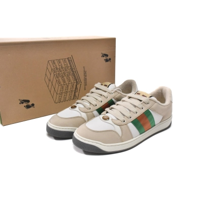 LJR Gucci Screener White Cloth White Tail,546551 9PYQ0 9116 02