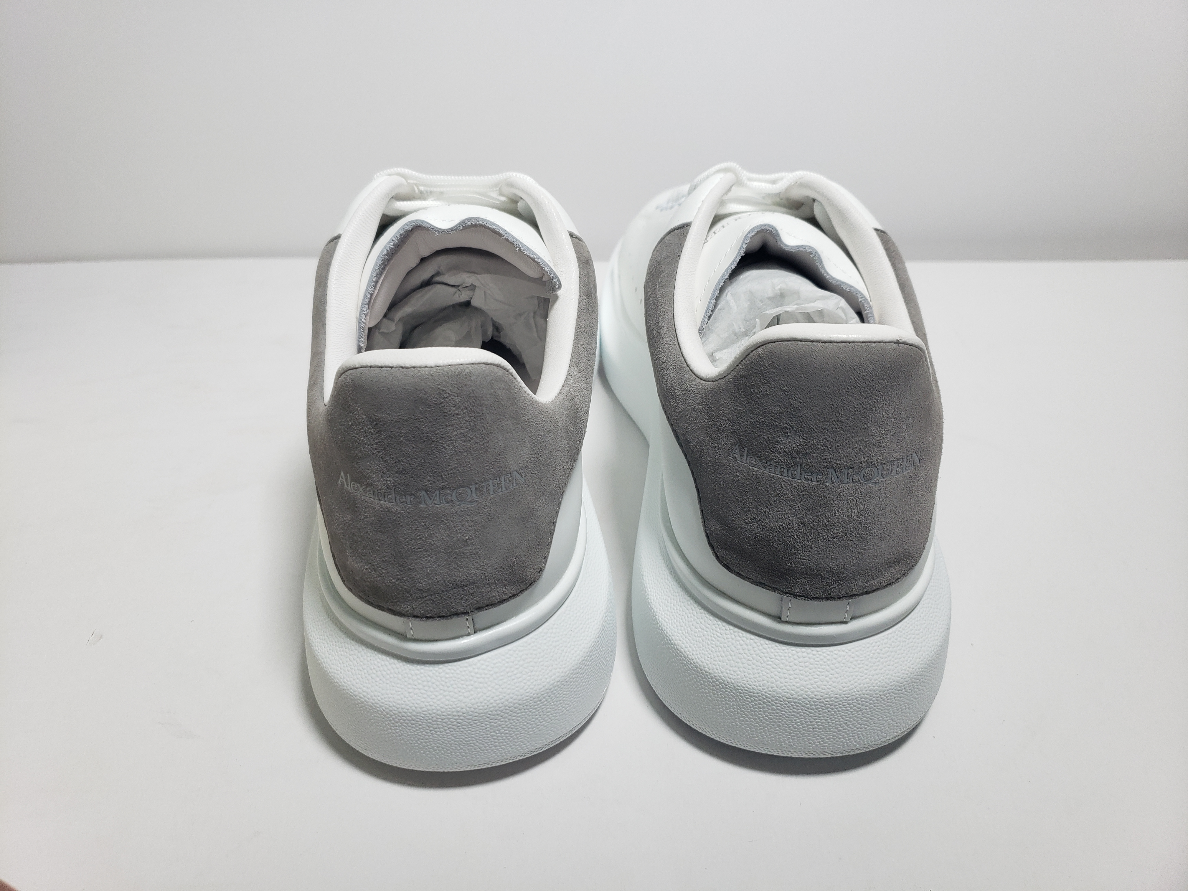 LJR Alexander McQueen Sneaker Gray Velvet