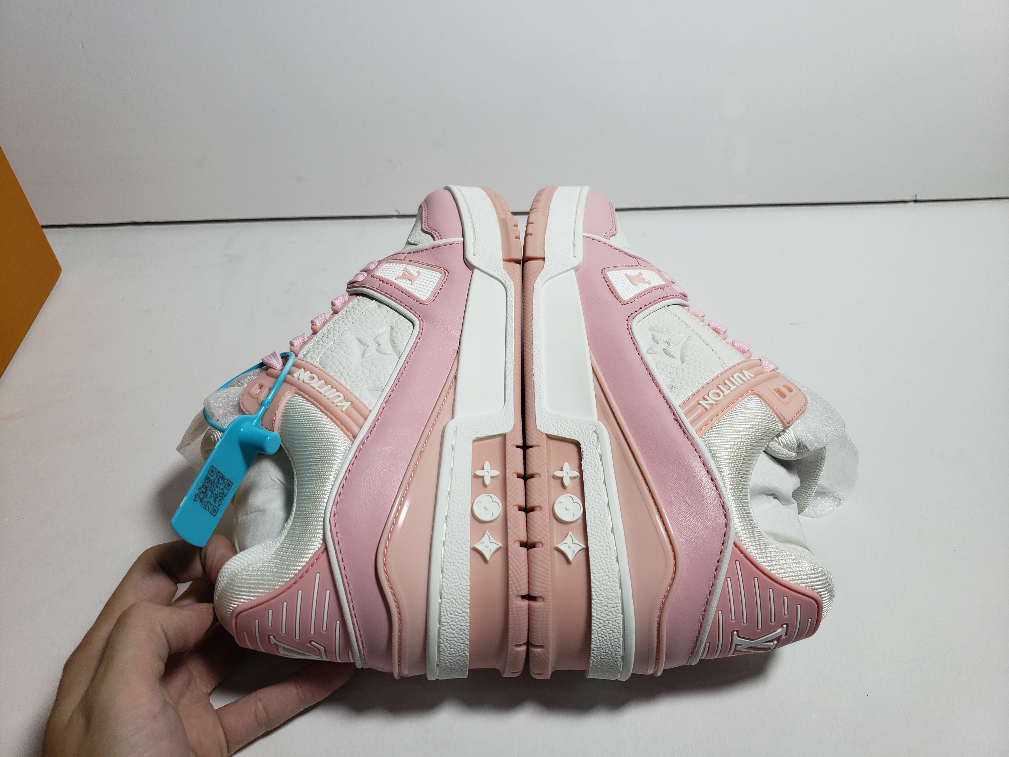 LJR Louis Vuitton Trainer Rose Pink,VL0231
