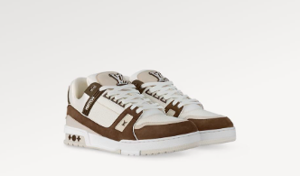 LJR Louis Vuitton Trainer Brown