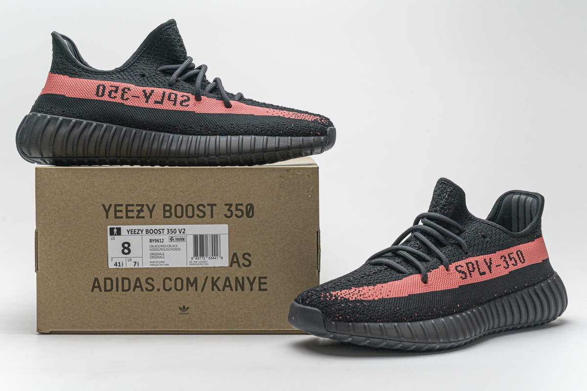 PK GOD Yeezy Boost 350 V2 Core Black Red