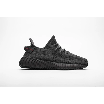 LJR Yeezy Boost 350 V2 Static Black (Reflective) 01