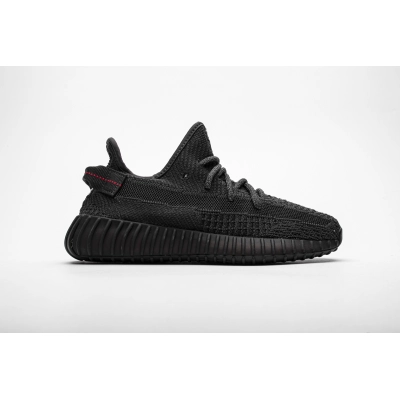LJR Yeezy Boost 350 V2 Black (Non-Reflective) 01