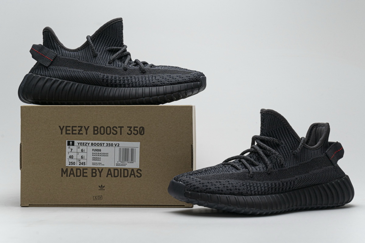 OG Yeezy Boost 350 V2 Black (Non-Reflective)