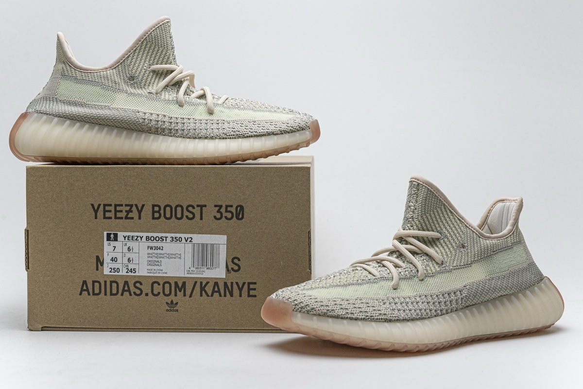 OG Yeezy Boost 350 V2 Citrin (Non-Reflective)
