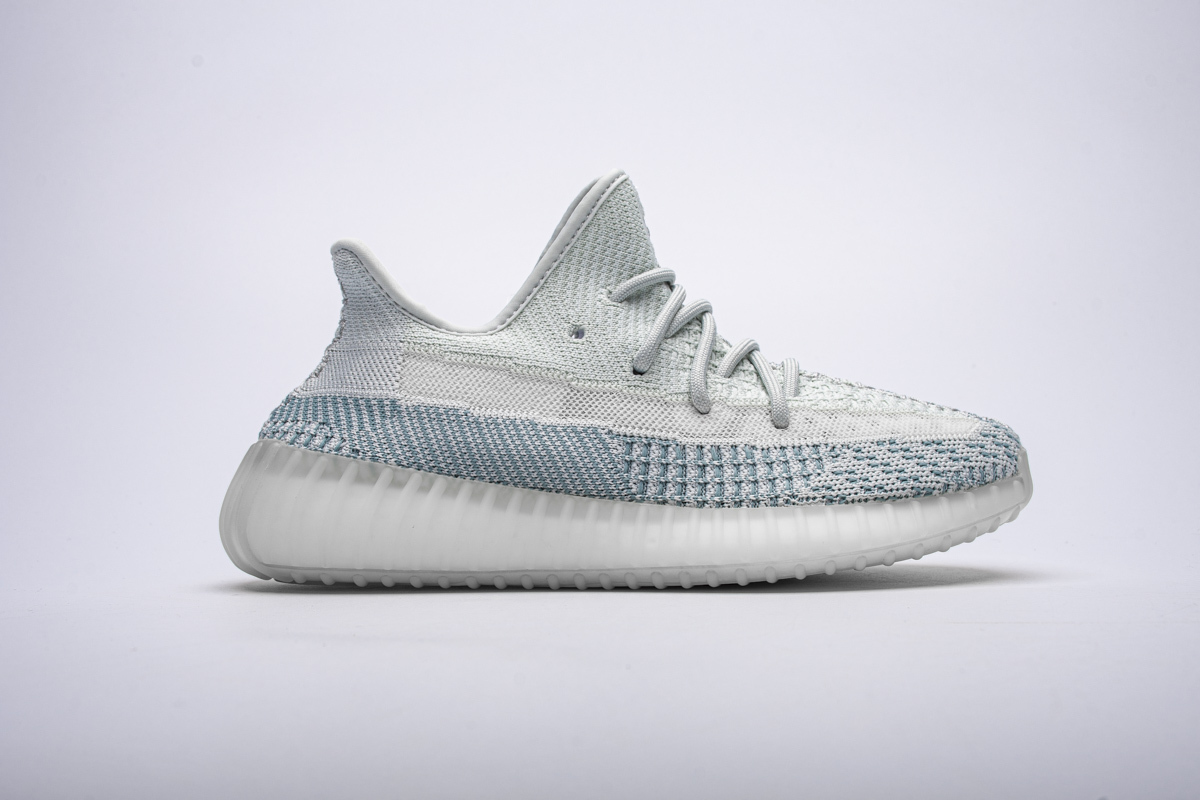 BMLin Yeezy Boost 350 V2 Cloud White (Non-Reflective)