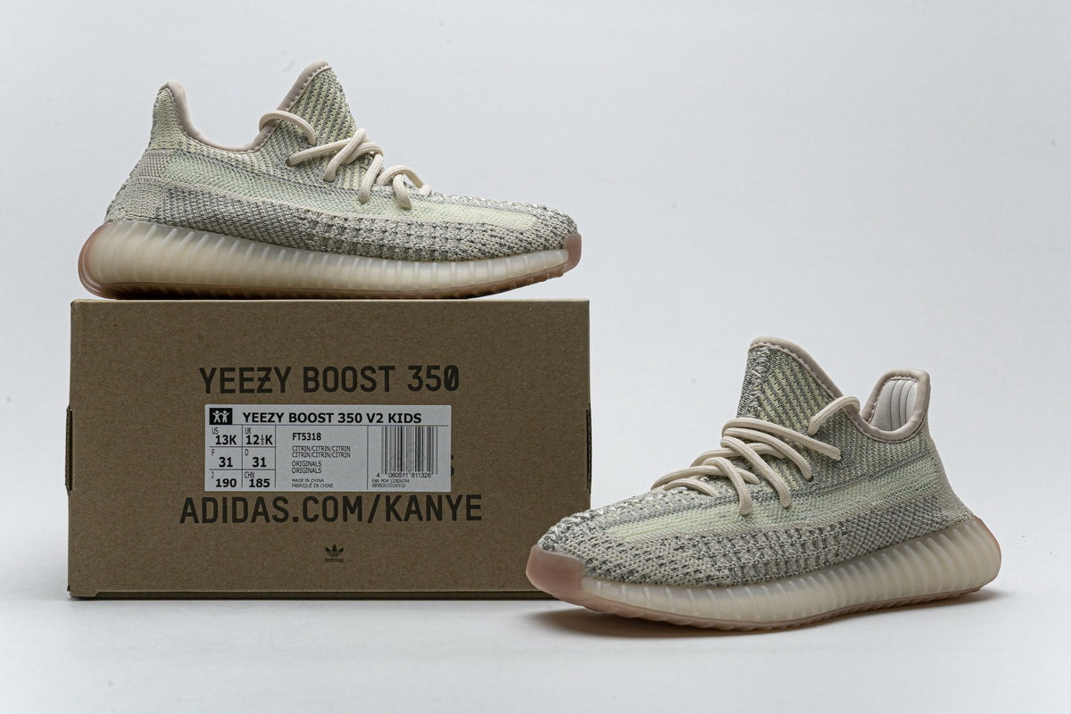 Yeezy kids shoes | BMLin Yeezy Boost 350 V2 Citrin