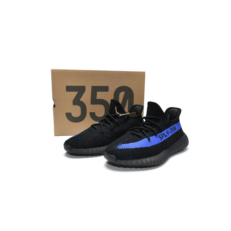 LJR Yeezy Boost 350 V2 Black Blue，GY7164