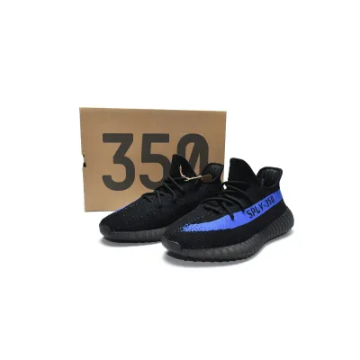 LJR Yeezy Boost 350 V2 Black Blue，GY7164 02