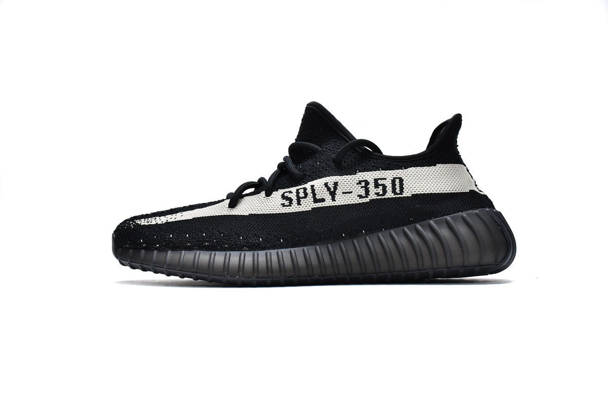 LJR Yeezy Boost 350 V2 Core Black White，BY1604