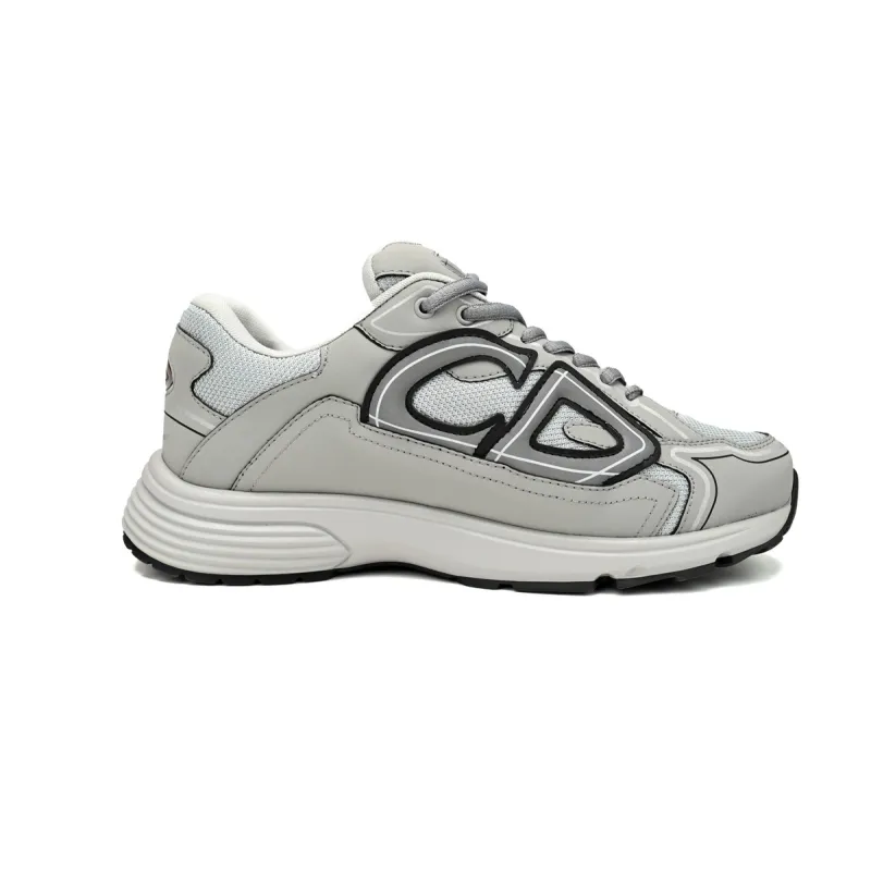 LJR Dior Light Grey B30 Sneakers Grey,3SN279ZND-H860