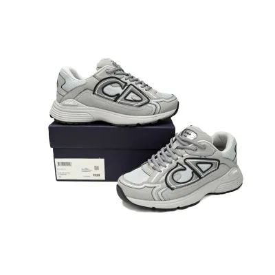 LJR Dior Light Grey B30 Sneakers Grey,3SN279ZND-H860 02