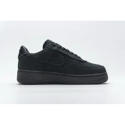 LJR Air Force 1 Low Stussy Black 01