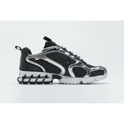 LJR Air Zoom Spiridon Cage 2 Stussy Pure Platinum 01