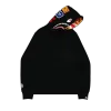 BAPE Shark x Tiger Pullover Hoodie Black