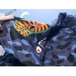 Perfectkicks BAPE Color Camo Shark Full Zip Hoodie Navy