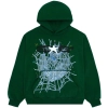 Sp5der Web Hoodie Hunter Green(M)